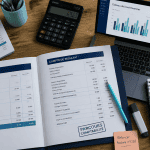 bureau comptabilité apprentissage dossiers et graphique
