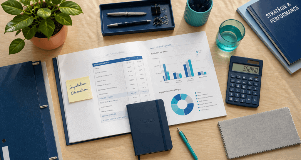 compte comptable decoration bureau et dossiers