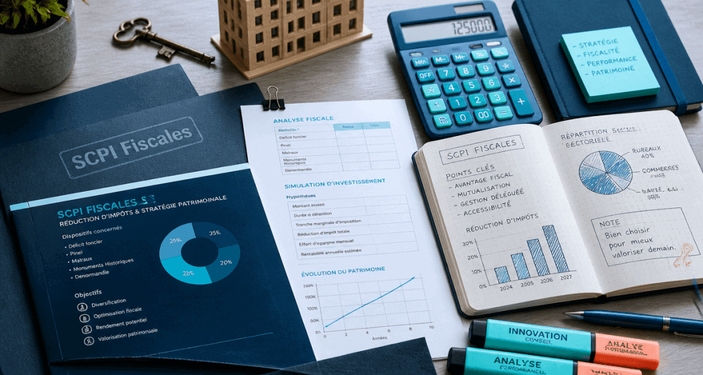defiscalisation scpi documents fiscaux bureau