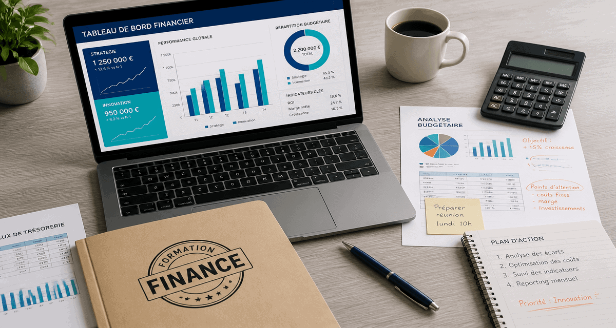 etude en finance bureau documents graphiques