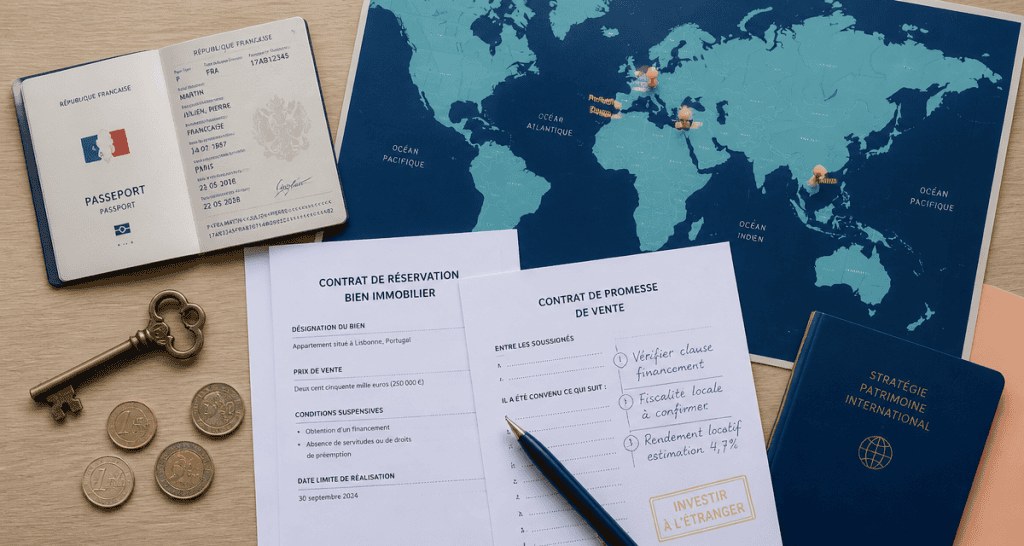 investir etranger immobilier passeport carte monde contrats
