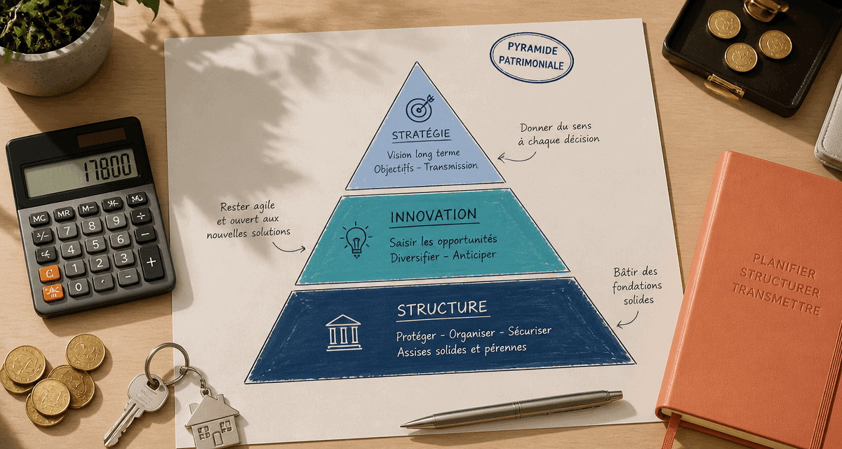 pyramide patrimoniale schéma bureau