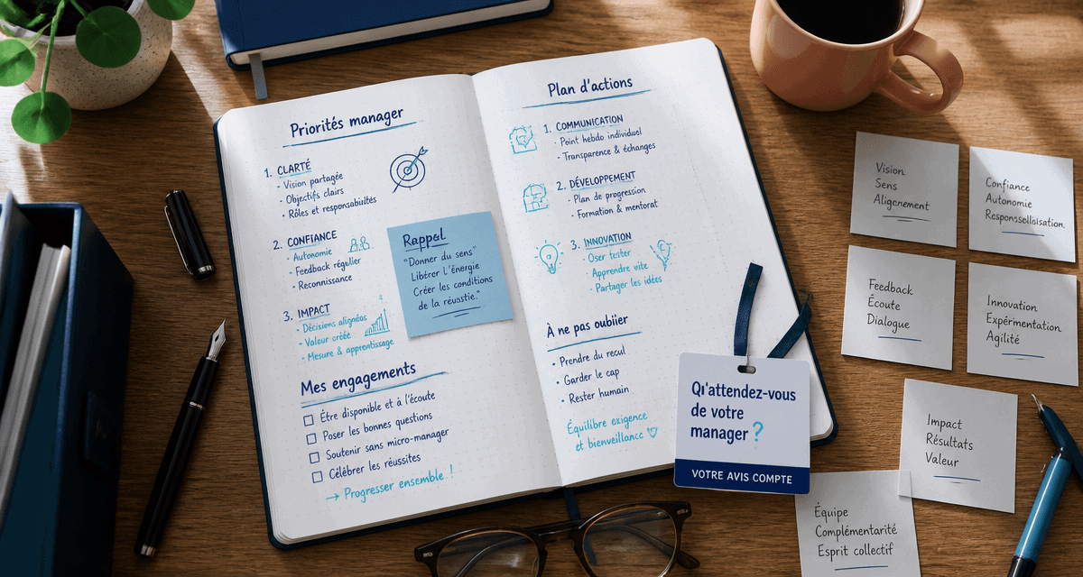 qu attendez vous de votre manager image bureau