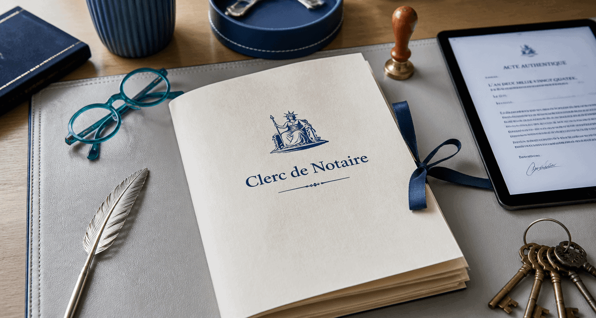 reconversion clerc de notaire dossier bureau