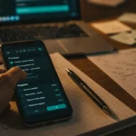 Application pour s organiser : smartphone avec tâches et rappels