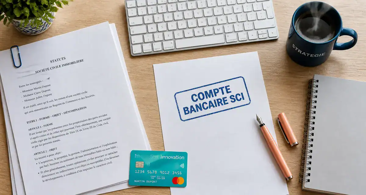 compte bancaire sci gratuit documents carte
