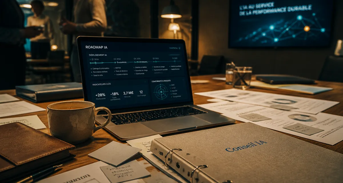 Conseil en intelligence artificielle pour sécuriser le ROI