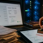 La dématérialisation avantages et inconvénients : factures papier et GED, signature électronique, risques de dépendance technologique
