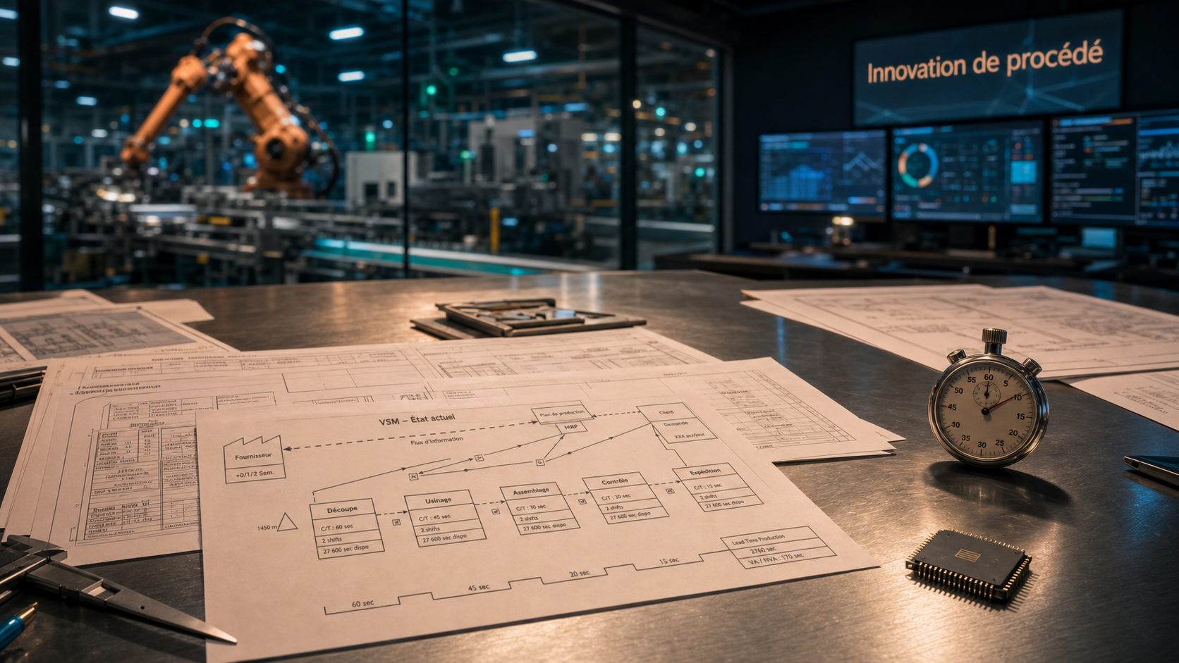 Innovation de procédé pour booster la productivité en entreprise