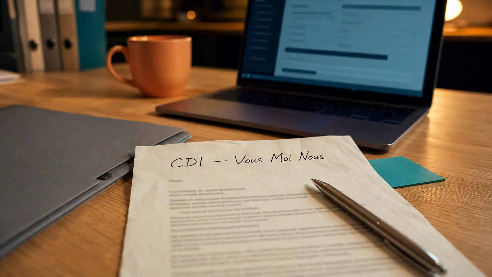 Lettre de motivation CDI sur bureau : 3 leviers pour convaincre