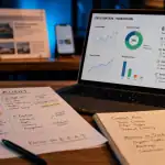 Meilleur consultant SEO : audit E-E-A-T sur ordinateur