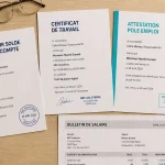 mon patron traine pour mon solde de tout compte reçu et attestations