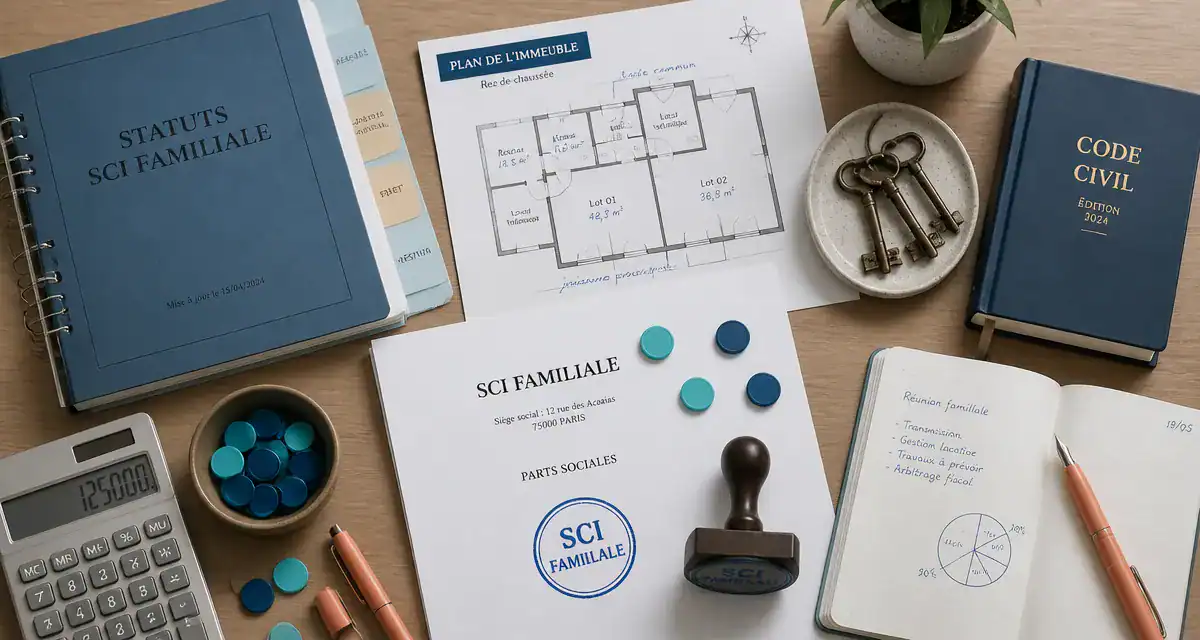 scpi familiale documents juridiques et plan immobilier