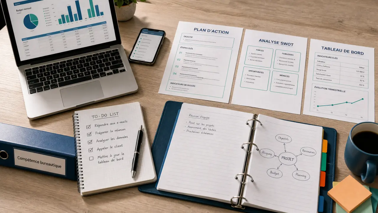 Compétence bureautique : logiciels et certifications bureautiques en entreprise
