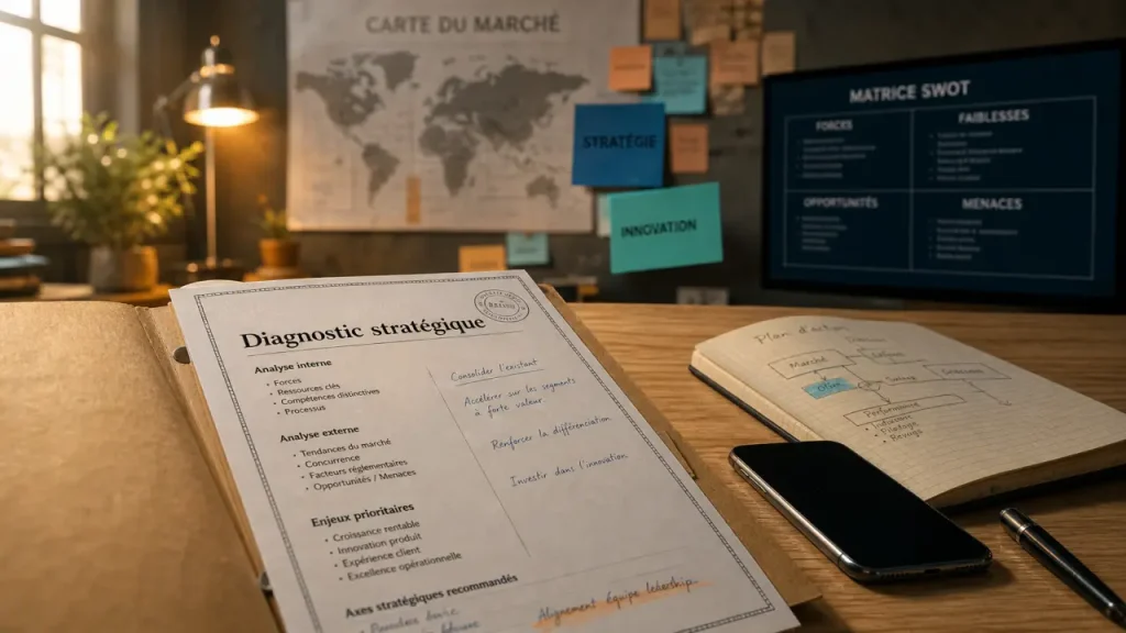 Diagnostic stratégique, interne et externe : la méthode pour décider avec des faits