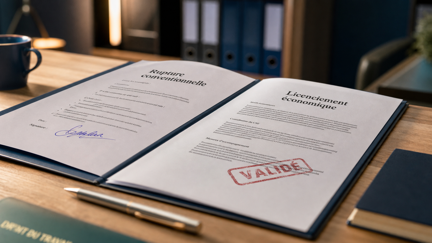 Différence entre rupture conventionnelle et licenciement économique : documents et procédures.