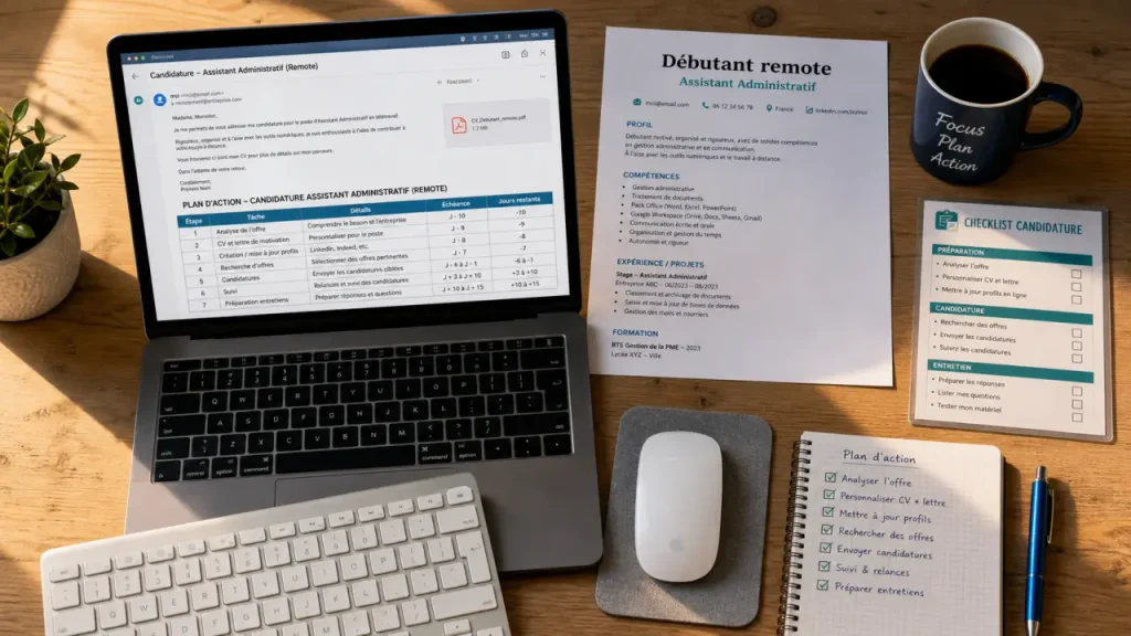 Emploi télétravail sans expérience : 6 postes accessibles, sans expérience