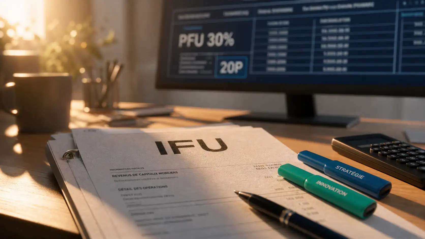 Fiscalité CTO : case 2OP PFU 30% sur IFU