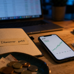 Investir en bourse petit budget : ticket ETF, carnet et graphique d’ETF