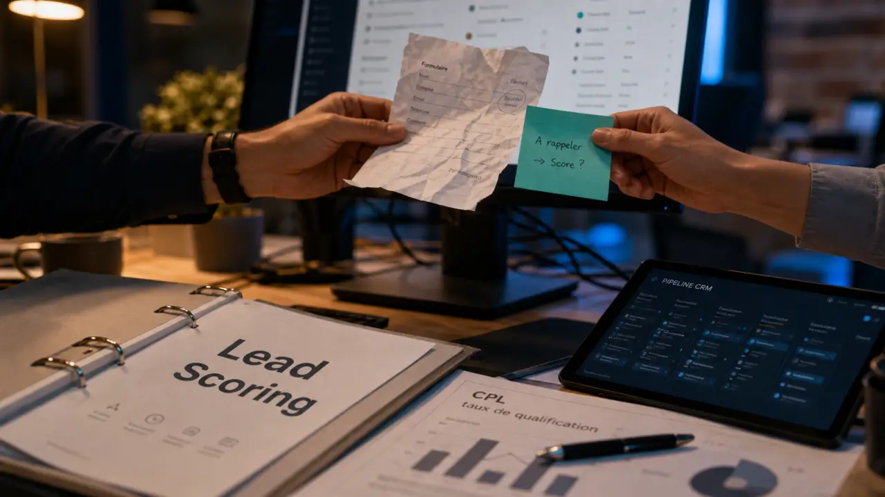 Lead acquisition marketing : lead scoring et qualification B2B