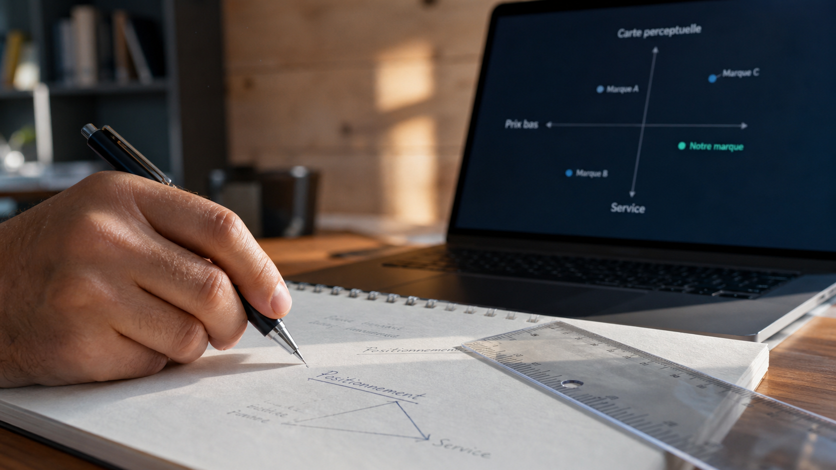Positionnement d une entreprise : mapping prix bas service