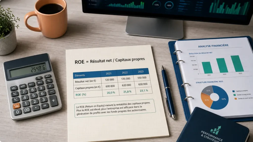 Rentabilité financière : la formule du résultat net sur capitaux propres et ses pièges