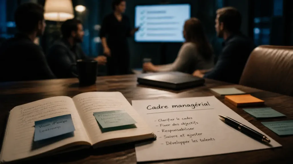 Les fondamentaux du management : comprendre le rôle, fixer des objectifs et ajuster sa posture