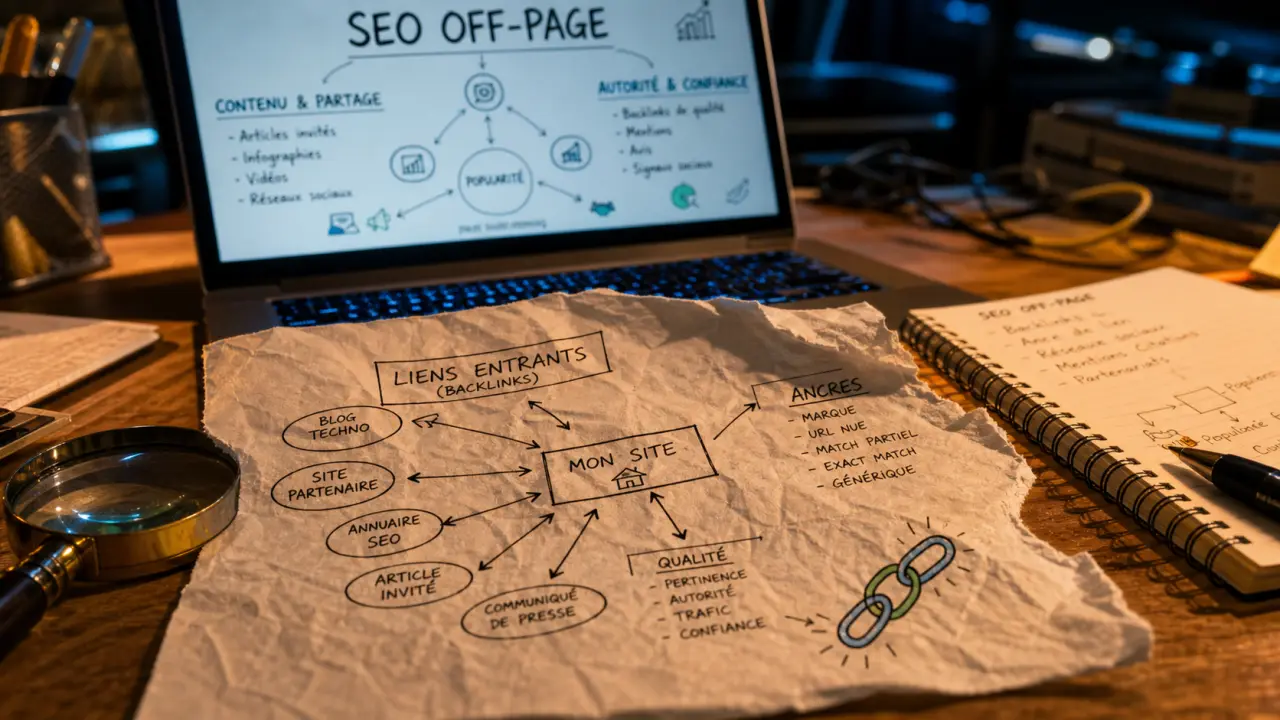 Off page seo : backlinks utiles et autorité durable
