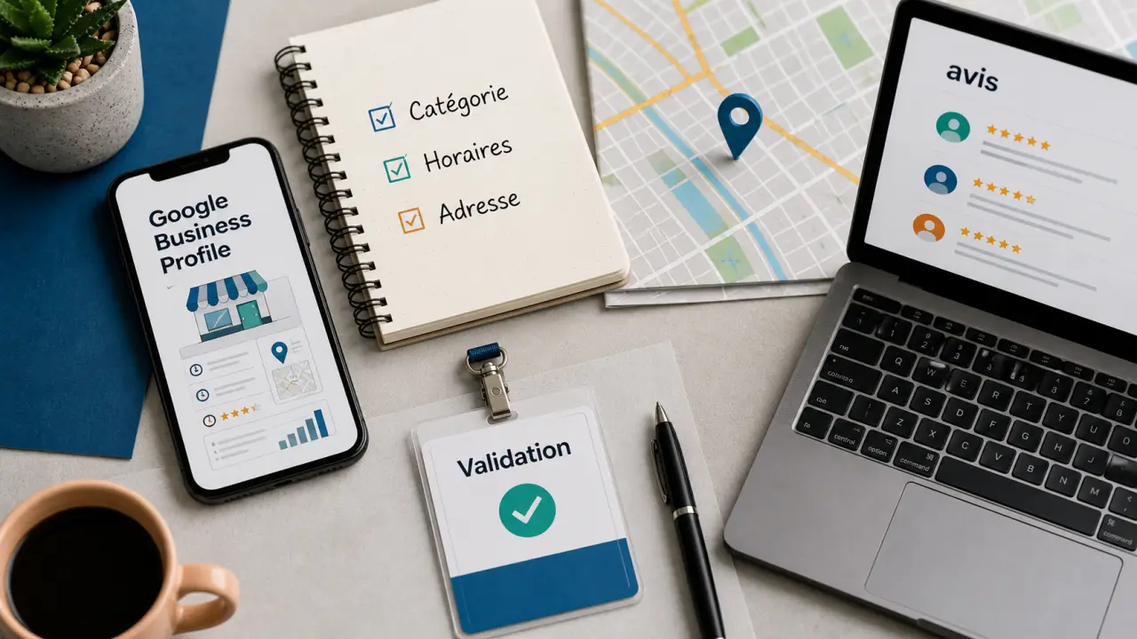 Référencer son entreprise sur google : fiche Google Business Profile validée, avis et SEO local