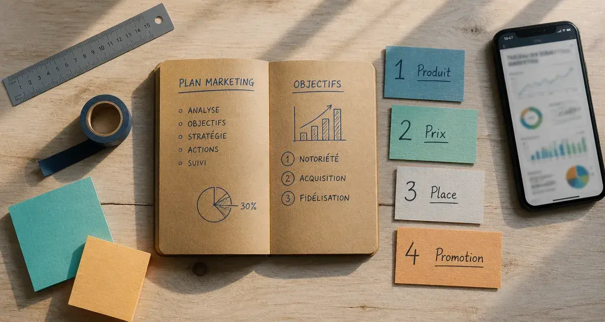 4 p en marketing : produit, prix, place, promotion