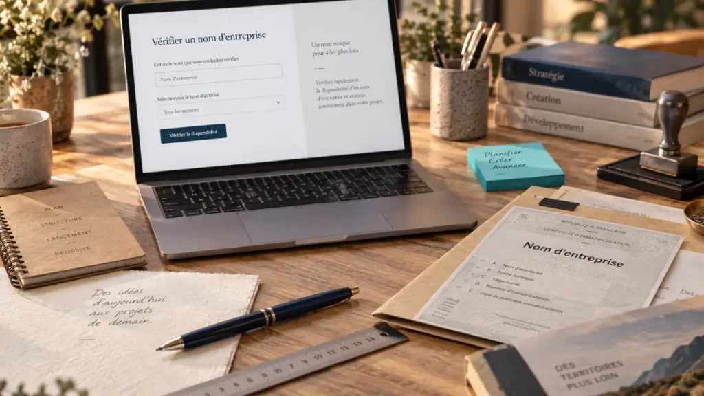 Trouver un nom d’entreprise : 3 vérifications avant de lancer votre marque