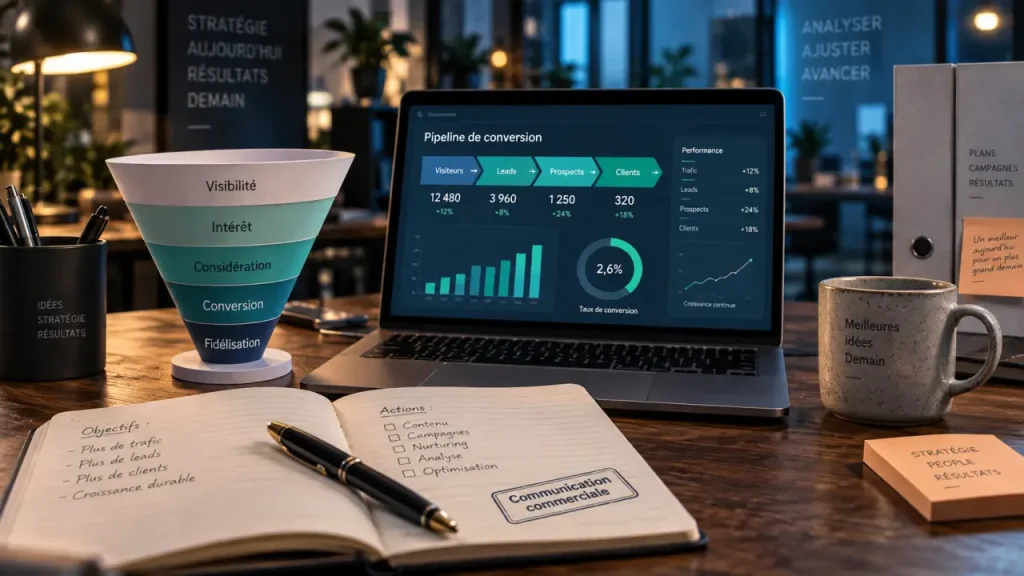 La communication commerciale transforme une promesse en action, du premier contact au réachat