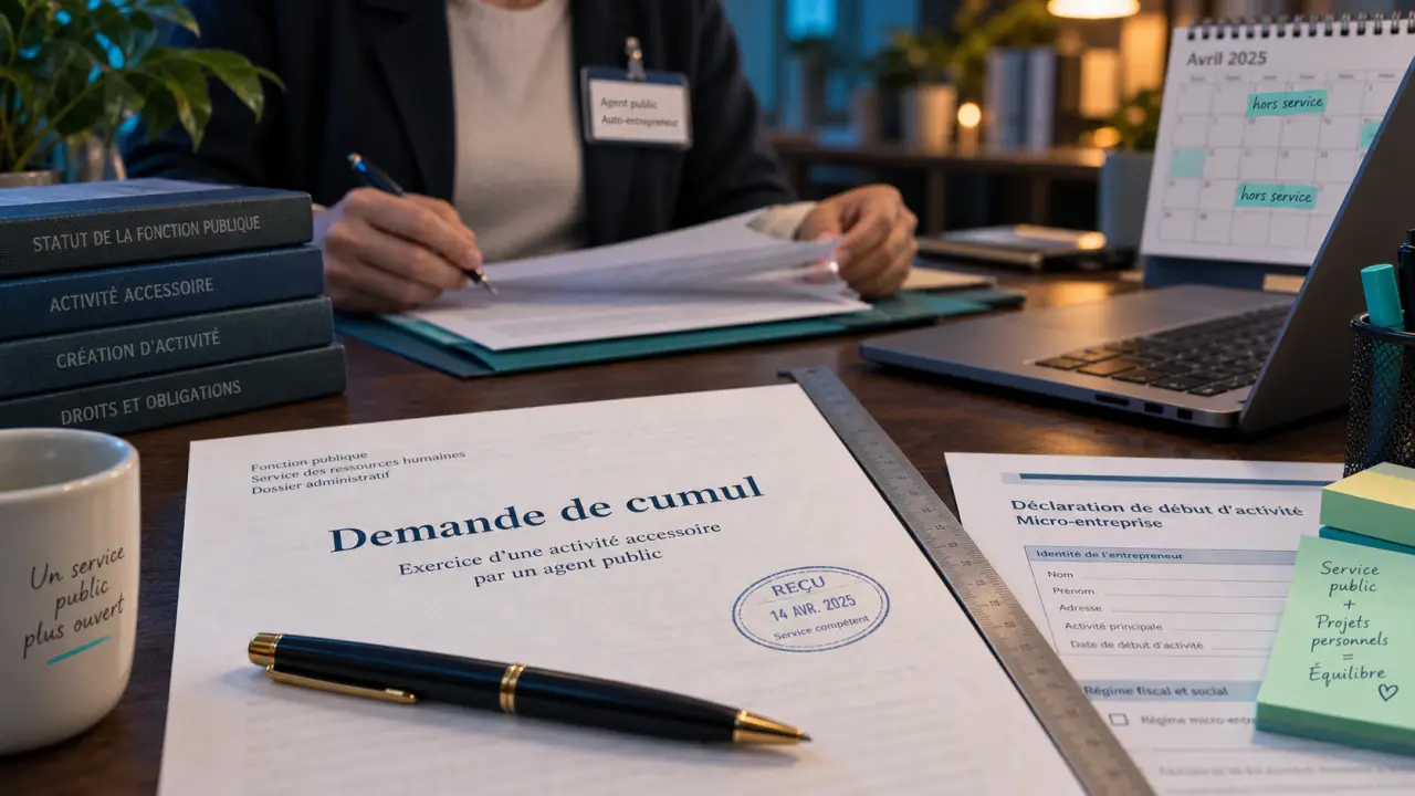 Fonctionnaire et auto entrepreneur : dossier de cumul et limite 3 ans
