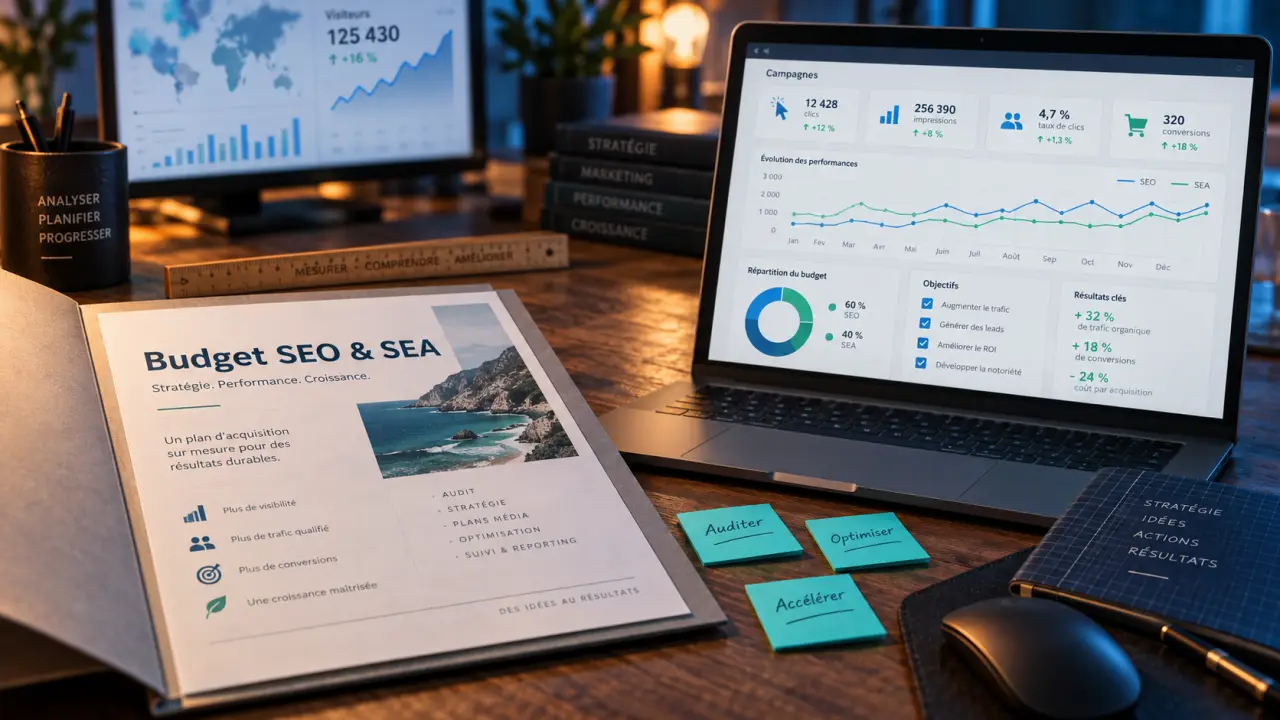 Référencement tarif : devis SEO et suivi des campagnes