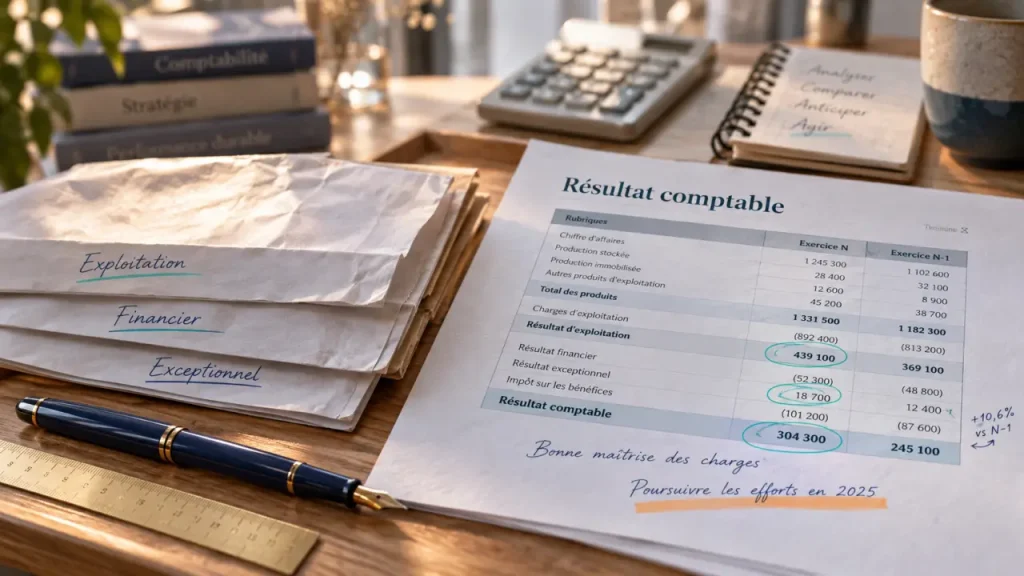 Résultat comptable : la méthode de calcul pour piloter votre rentabilité et anticiper l&rsquo;impôt