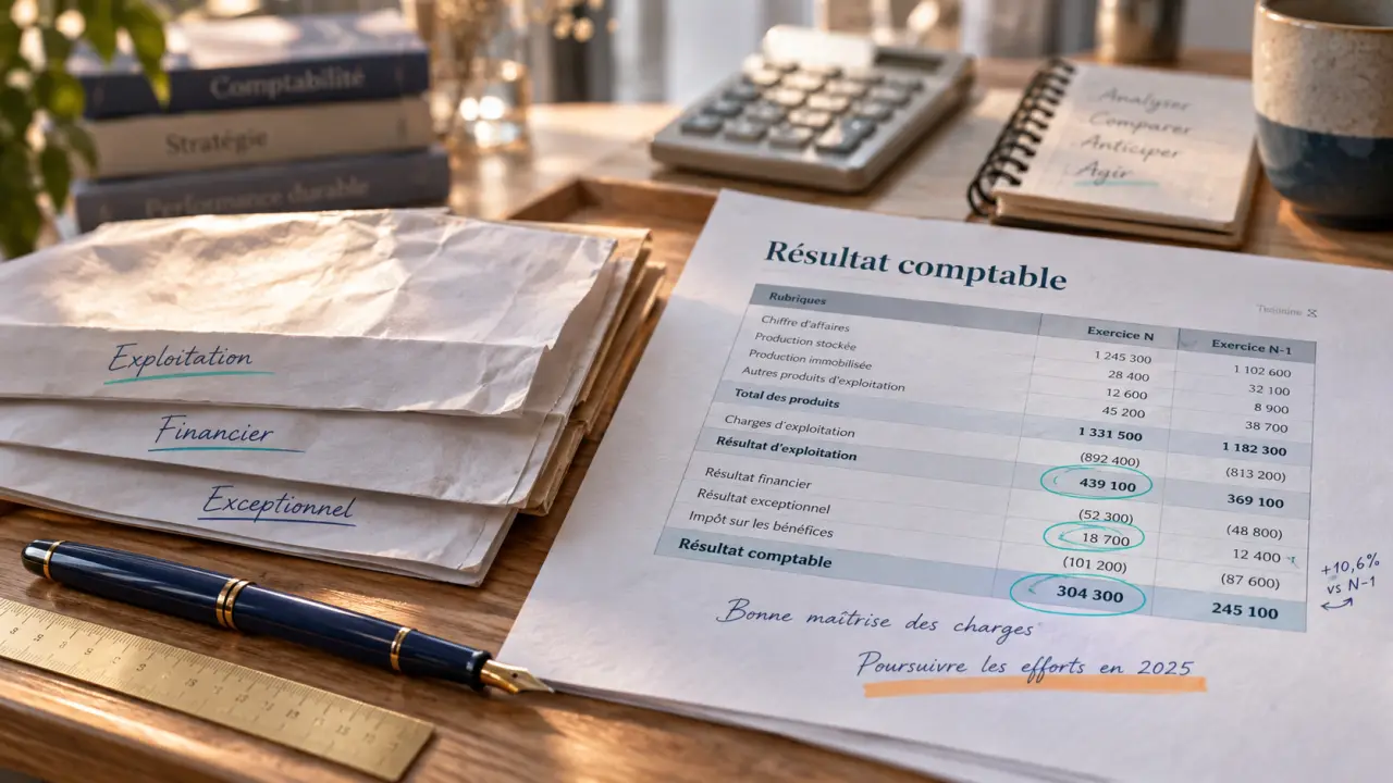 Résultat comptable : calcul pour piloter rentabilité et impôt