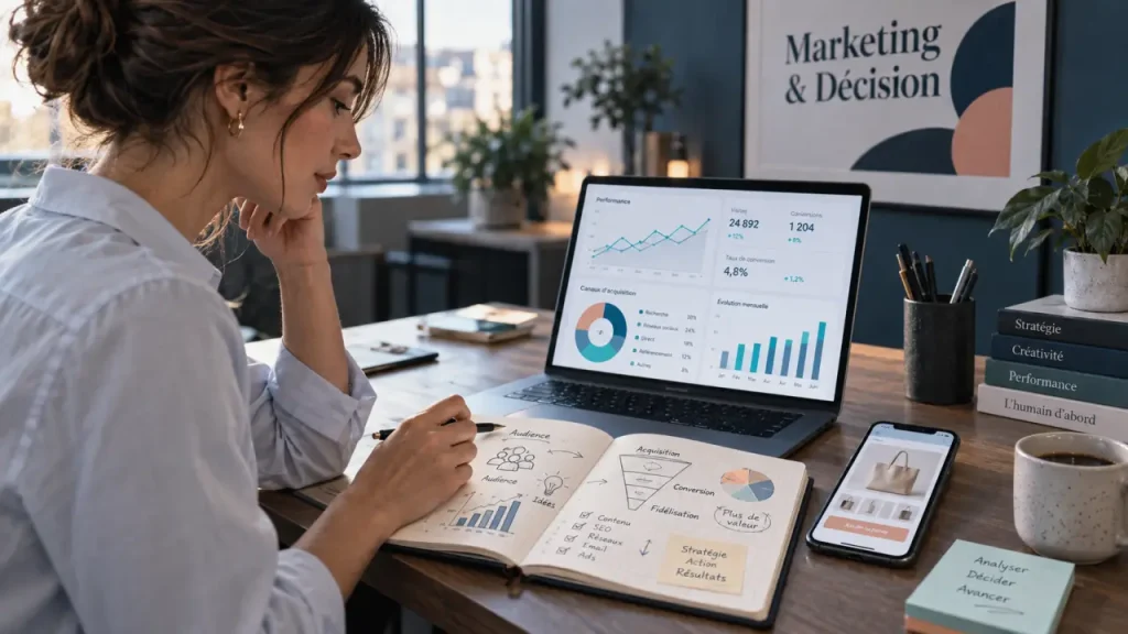 Le travail marketing ouvre sur des métiers entre analyse, marque et relation client