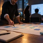 Définition management : manager transforme une stratégie en action collective